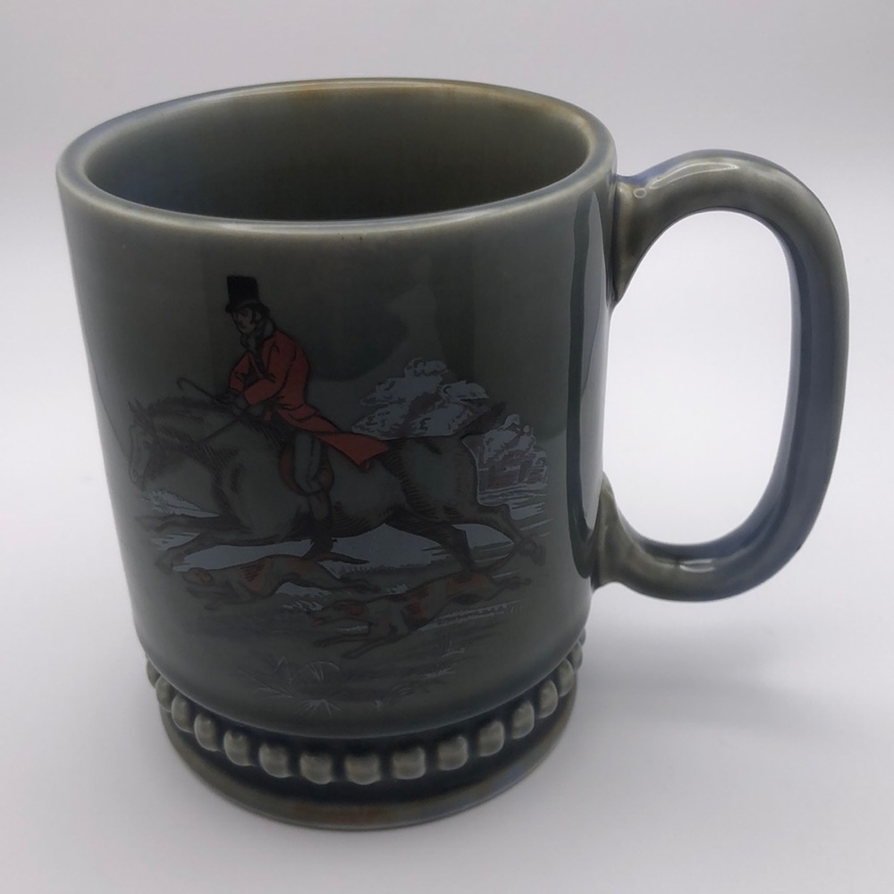 Irish Porcelain Coffee Mug "It's A Fox Hunt" 4”X 3". Made in Ireland